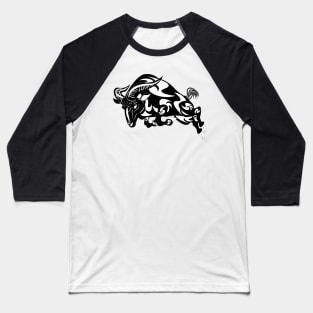 tribal ram Baseball T-Shirt